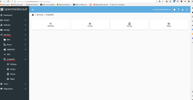 Snapraid Services